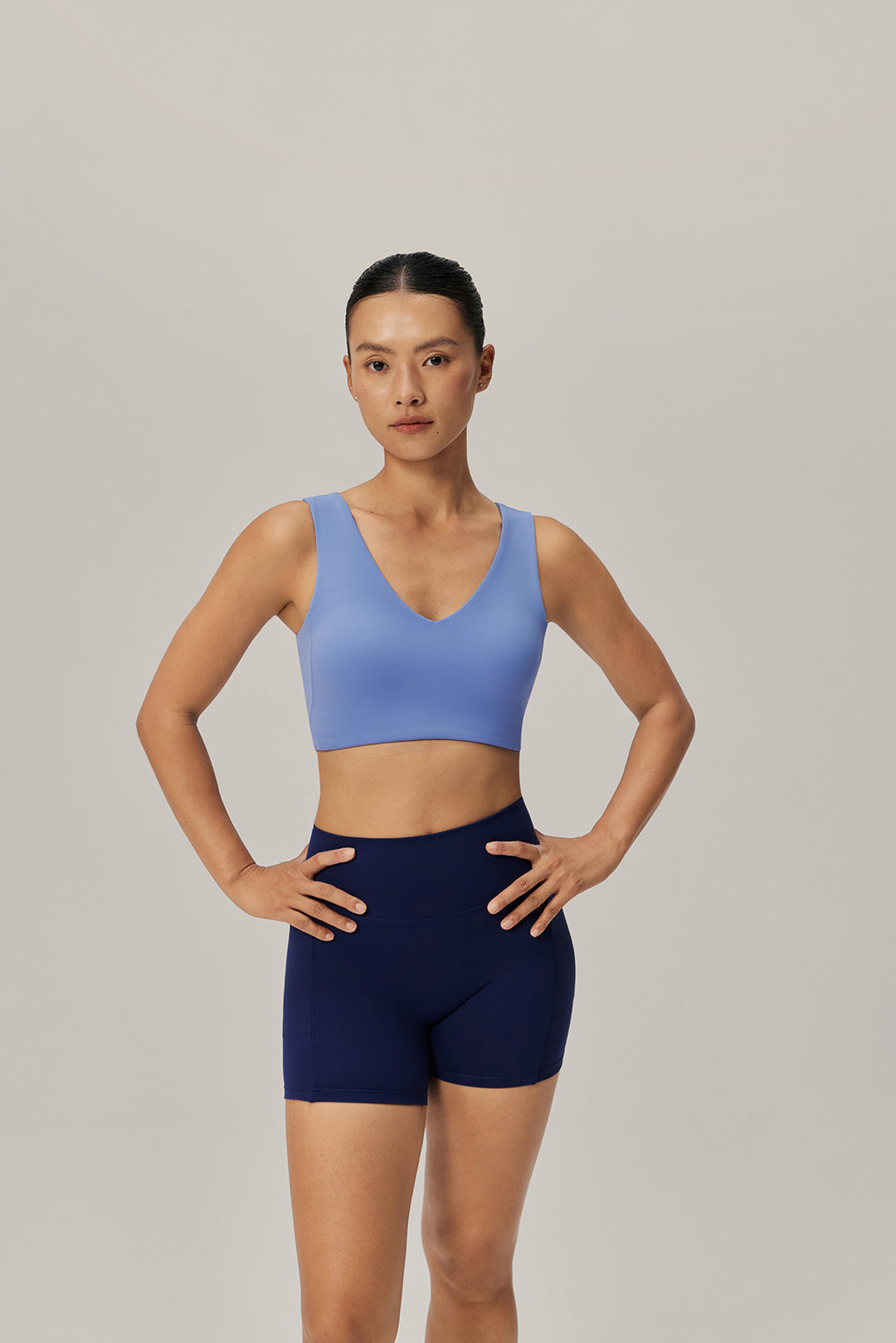 Rise & Shine V-Neck Sports Bra
