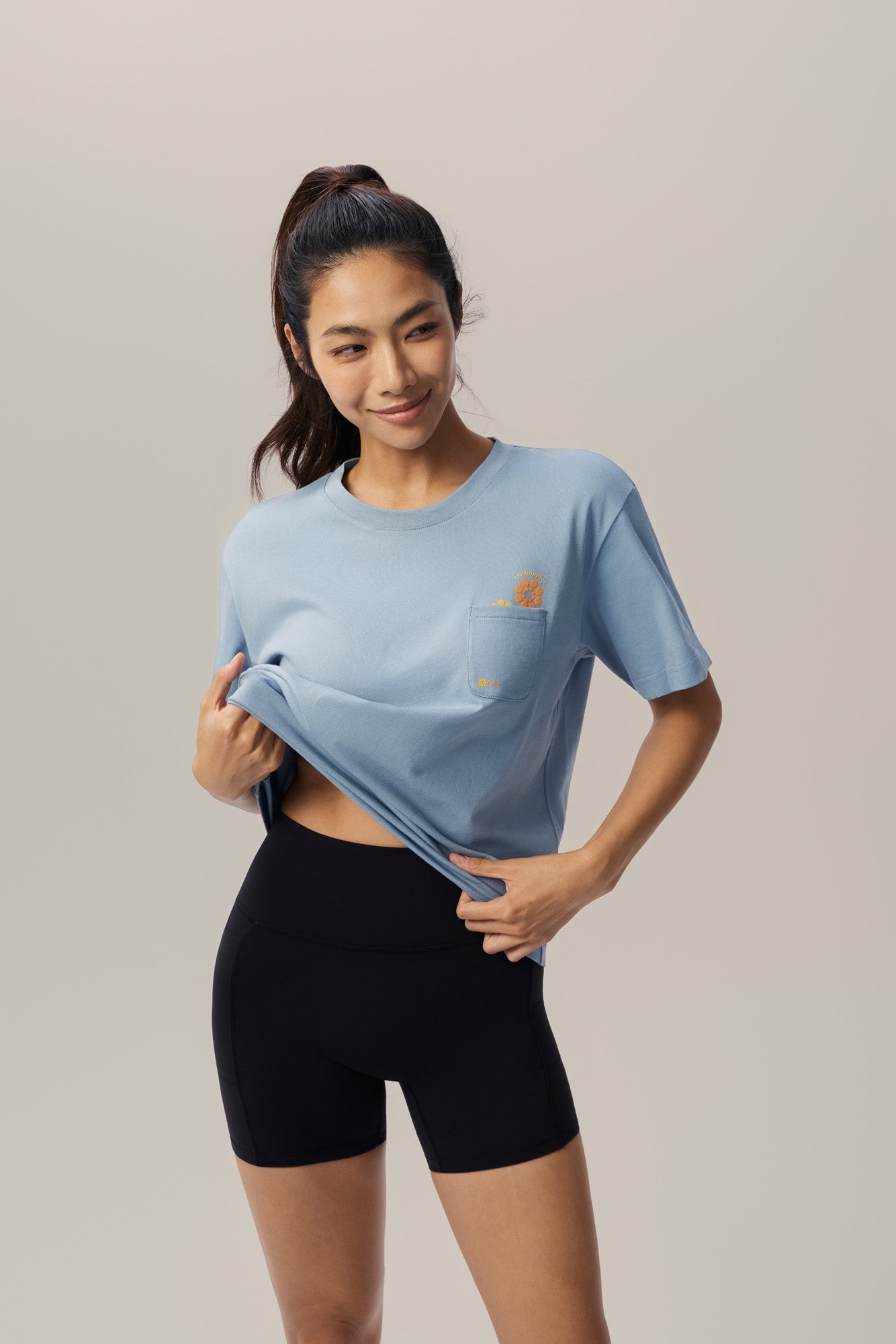 AirCotton Effortless Happy Oversized Tee