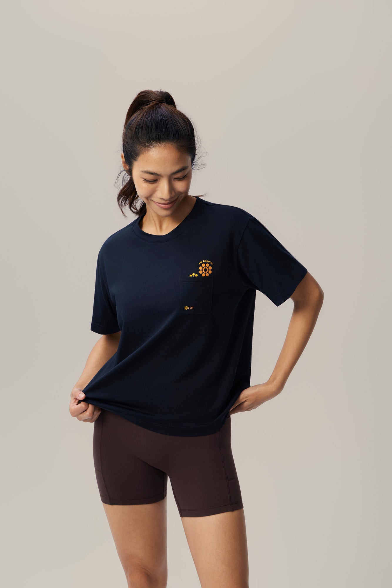 AirCotton Effortless Happy Oversized Tee