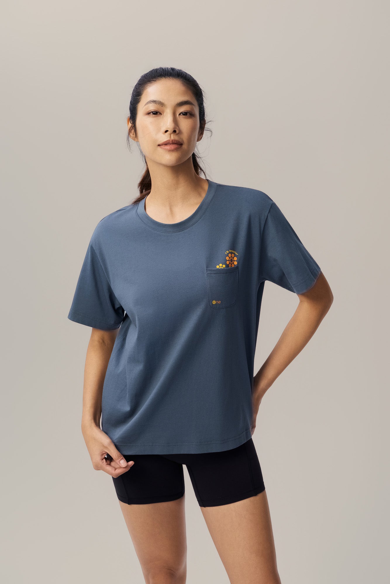 AirCotton Effortless Happy Oversized Tee
