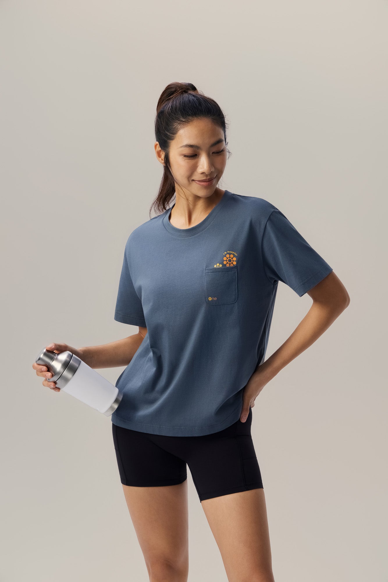 AirCotton Effortless Happy Oversized Tee