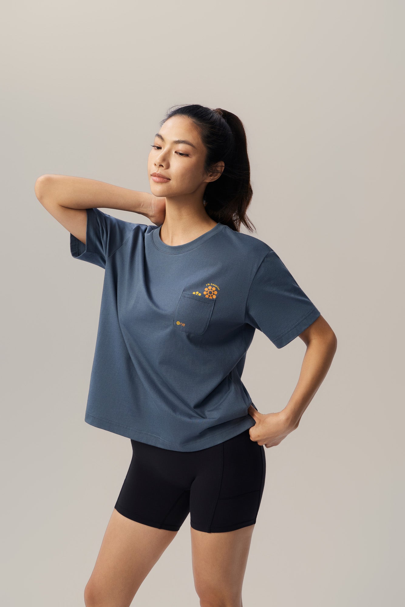 AirCotton Effortless Happy Oversized Tee