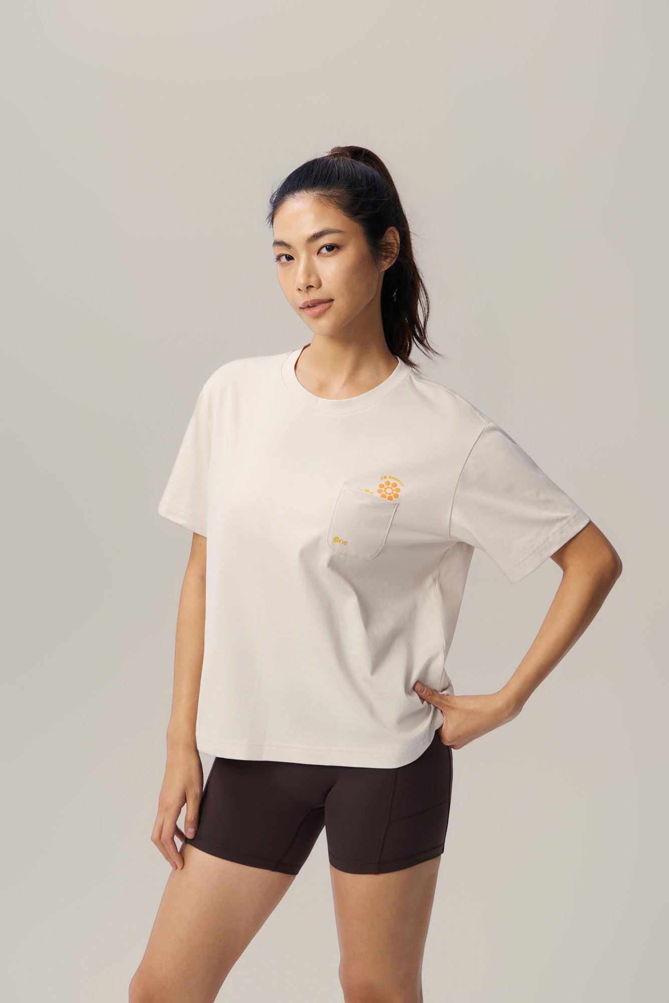 AirCotton Effortless Happy Oversized Tee