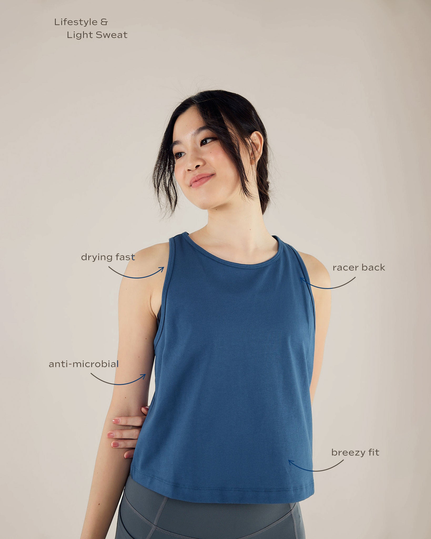 AirCotton Racerback Tank