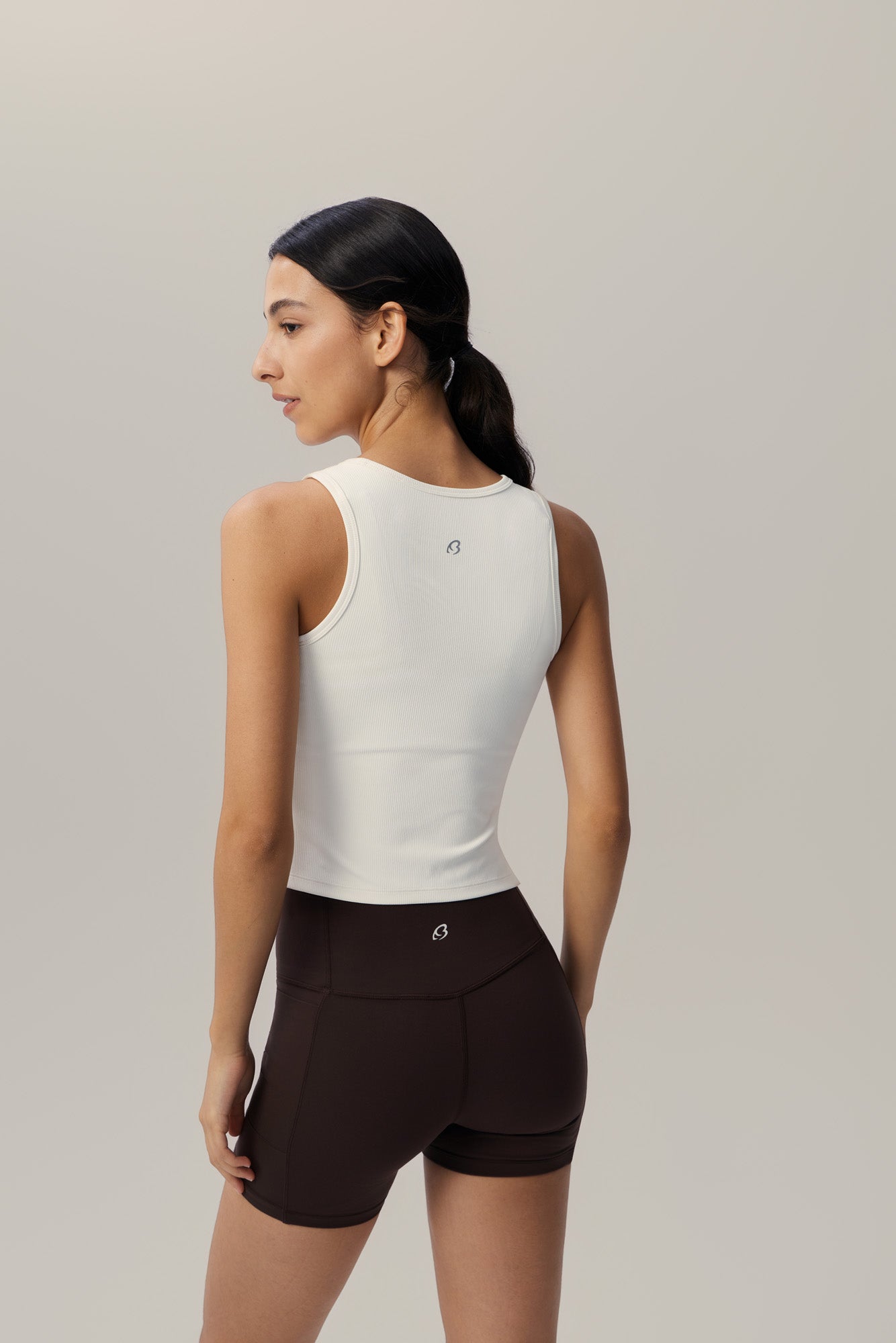 All Day Stretch Cropped Tank (Limited Ribbed Edition)