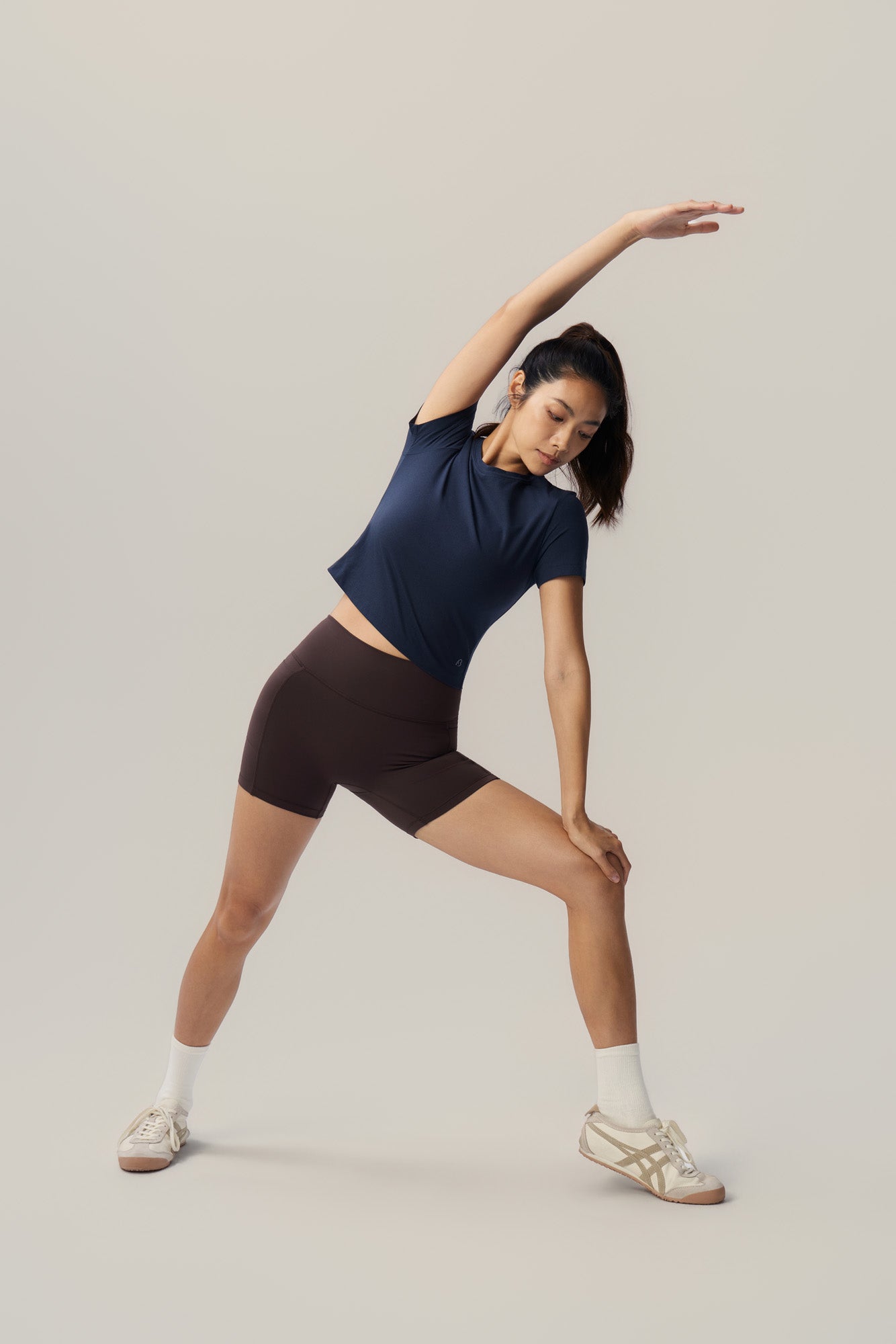 All Day Stretch Cropped Tee