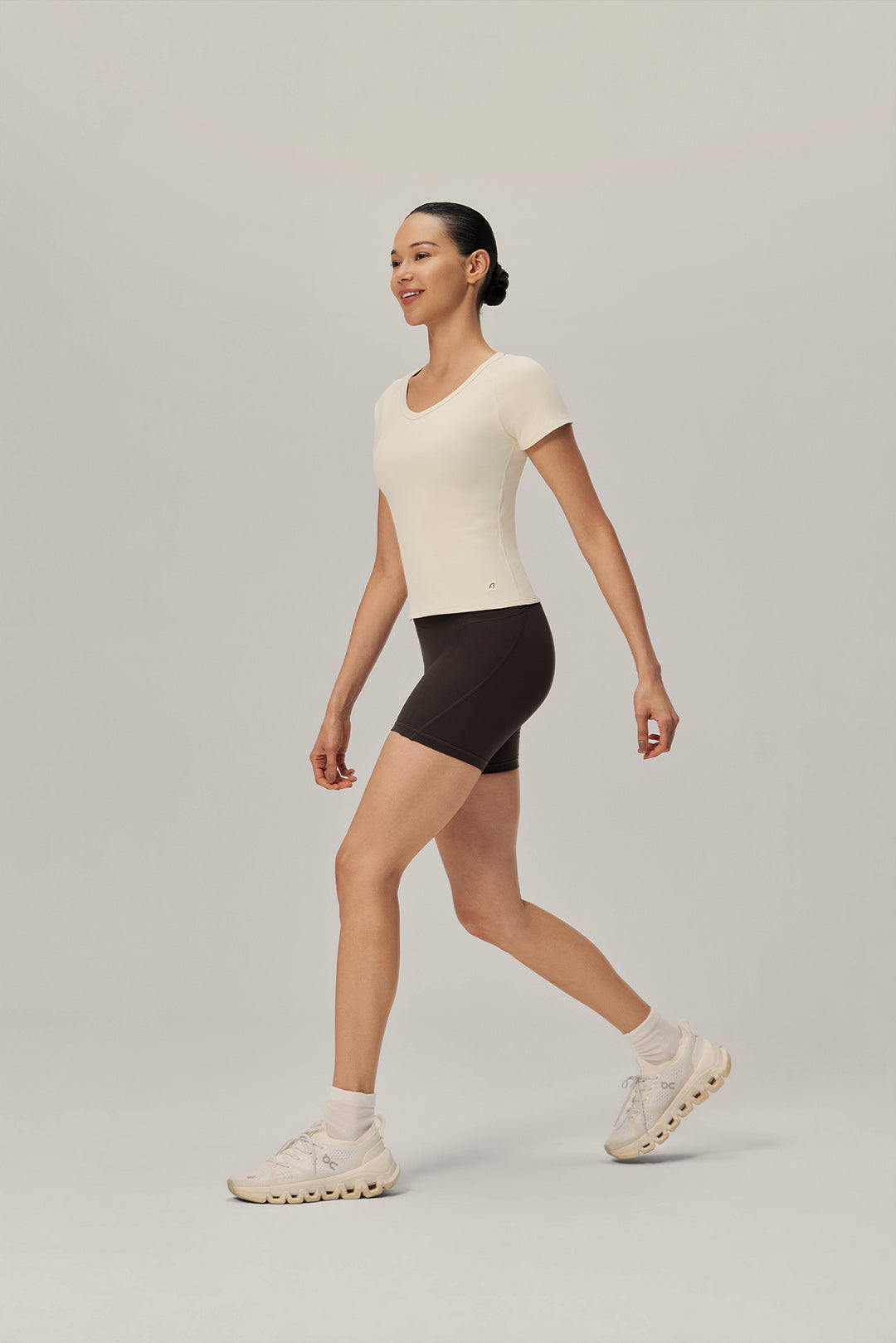 Breeze Ease Fitted Tee - Whipped Cream product image 3