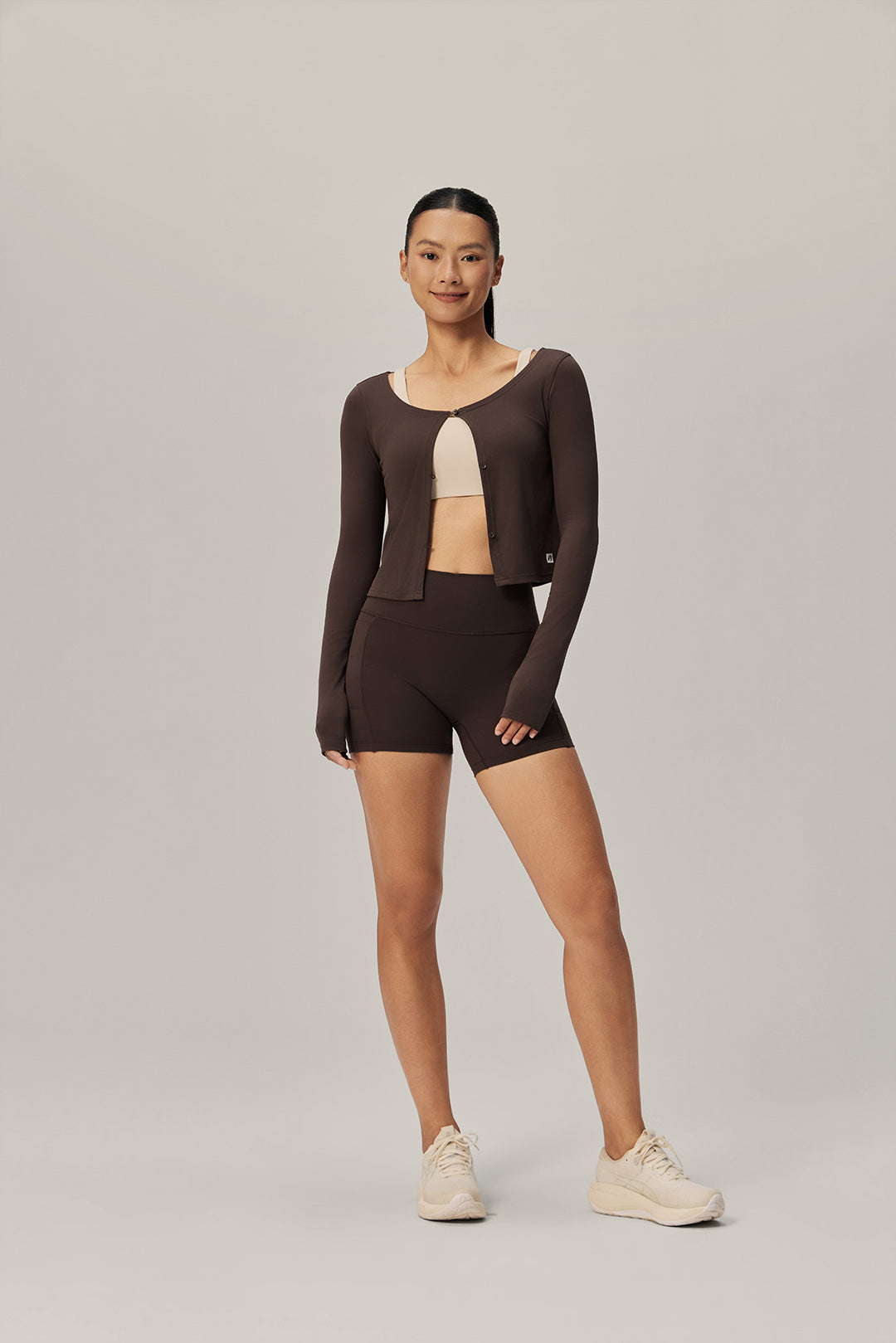 Breeze Ease Summer Cardigan - Morning Espresso product image 2