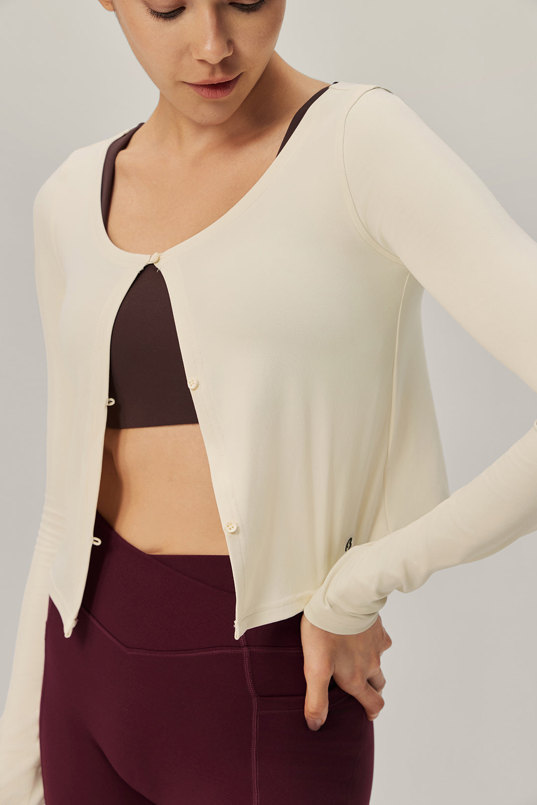 Breeze Ease Summer Cardigan - Whipped Cream product image 6