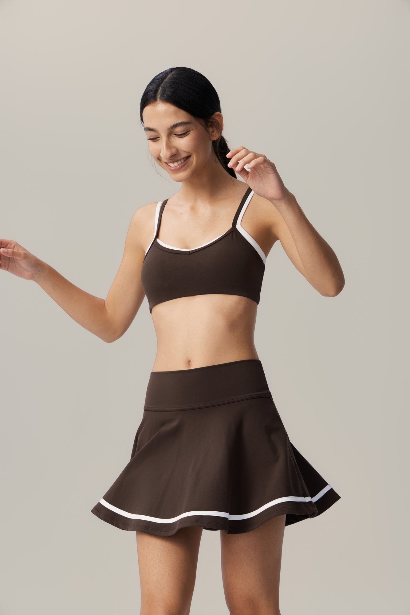 Cadence Flow Skirt - Morning Espresso product image 3