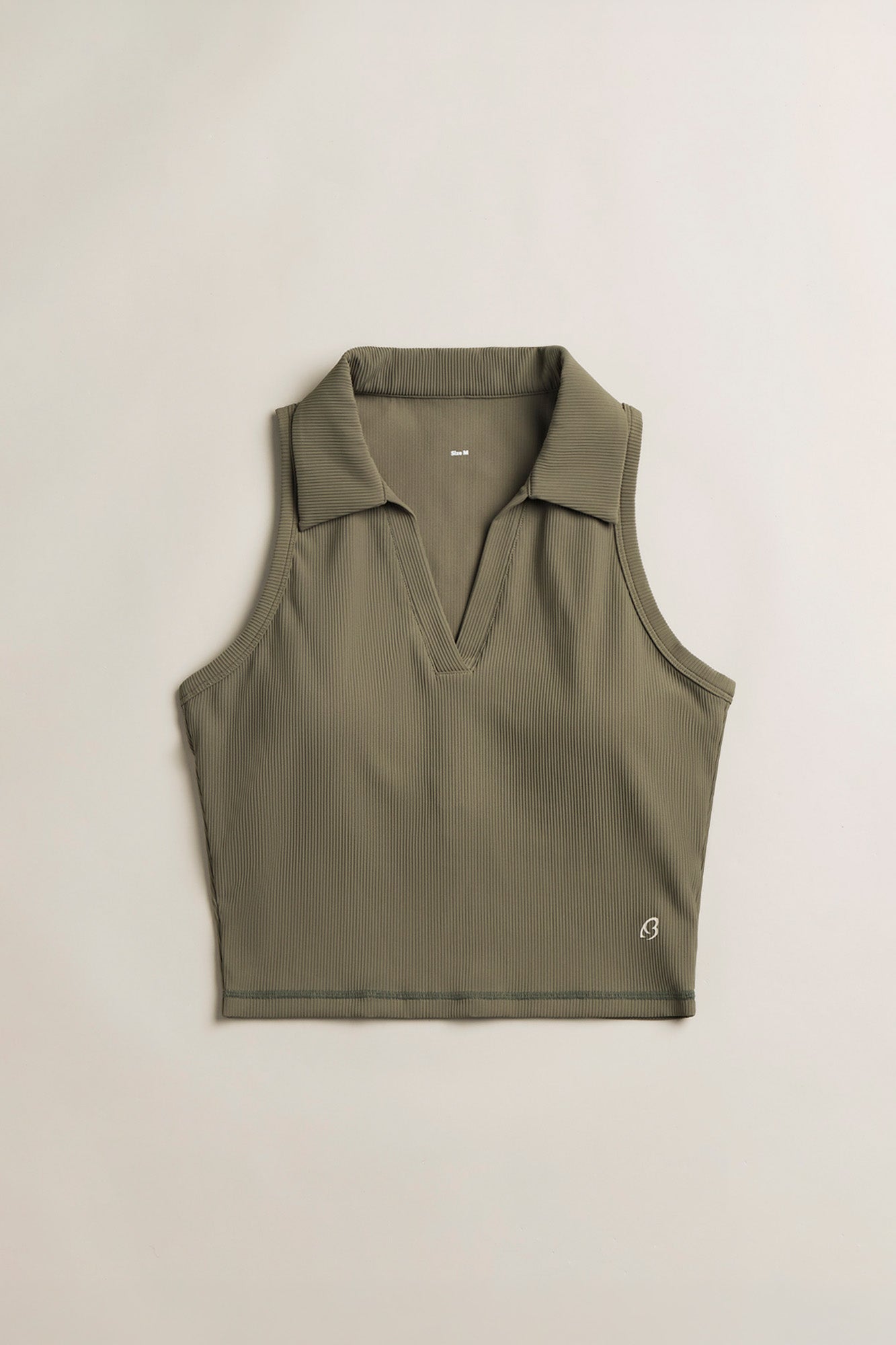 Sculpted Ease Padded Polo Tank