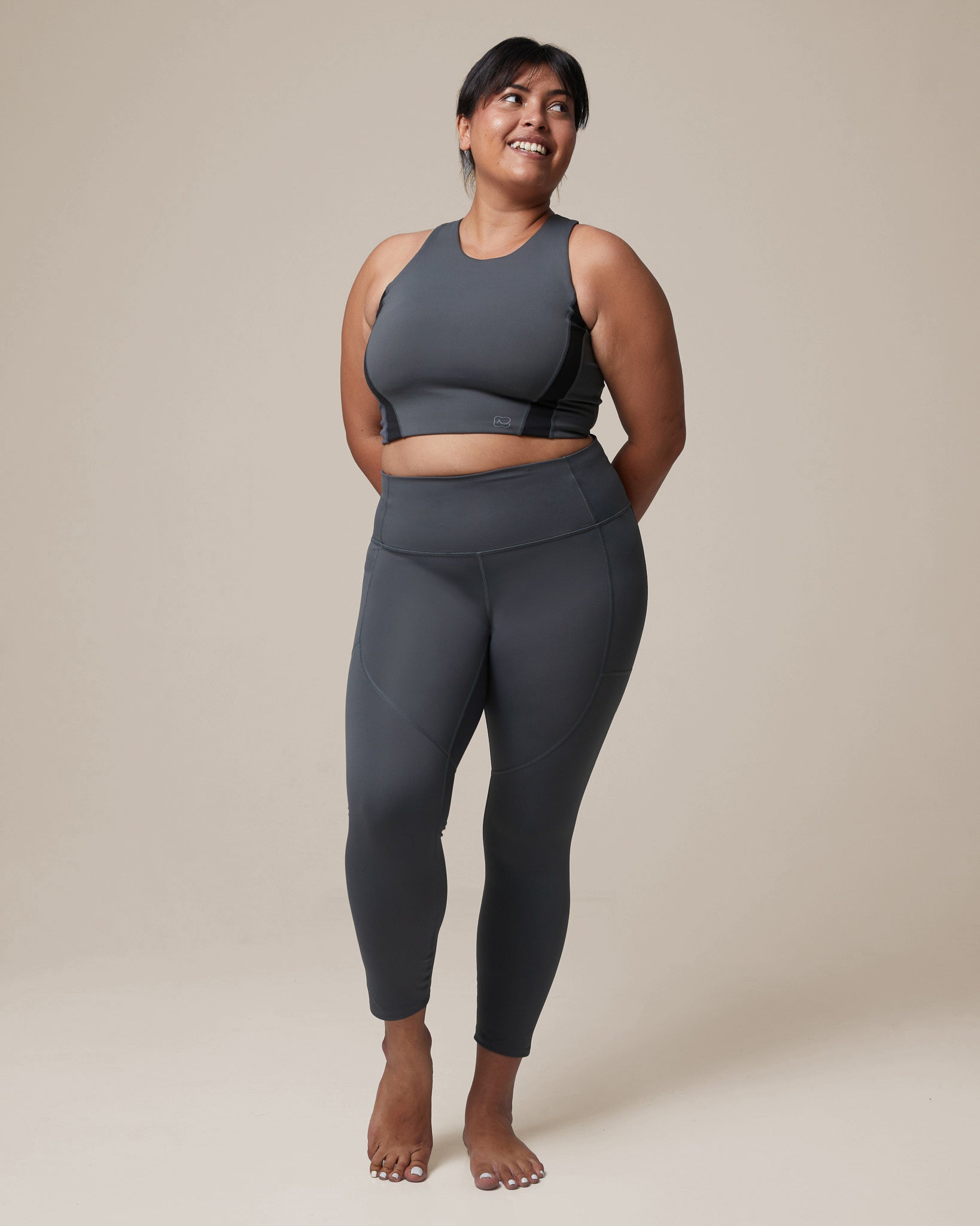 Vitamin Color Block Sports Bra