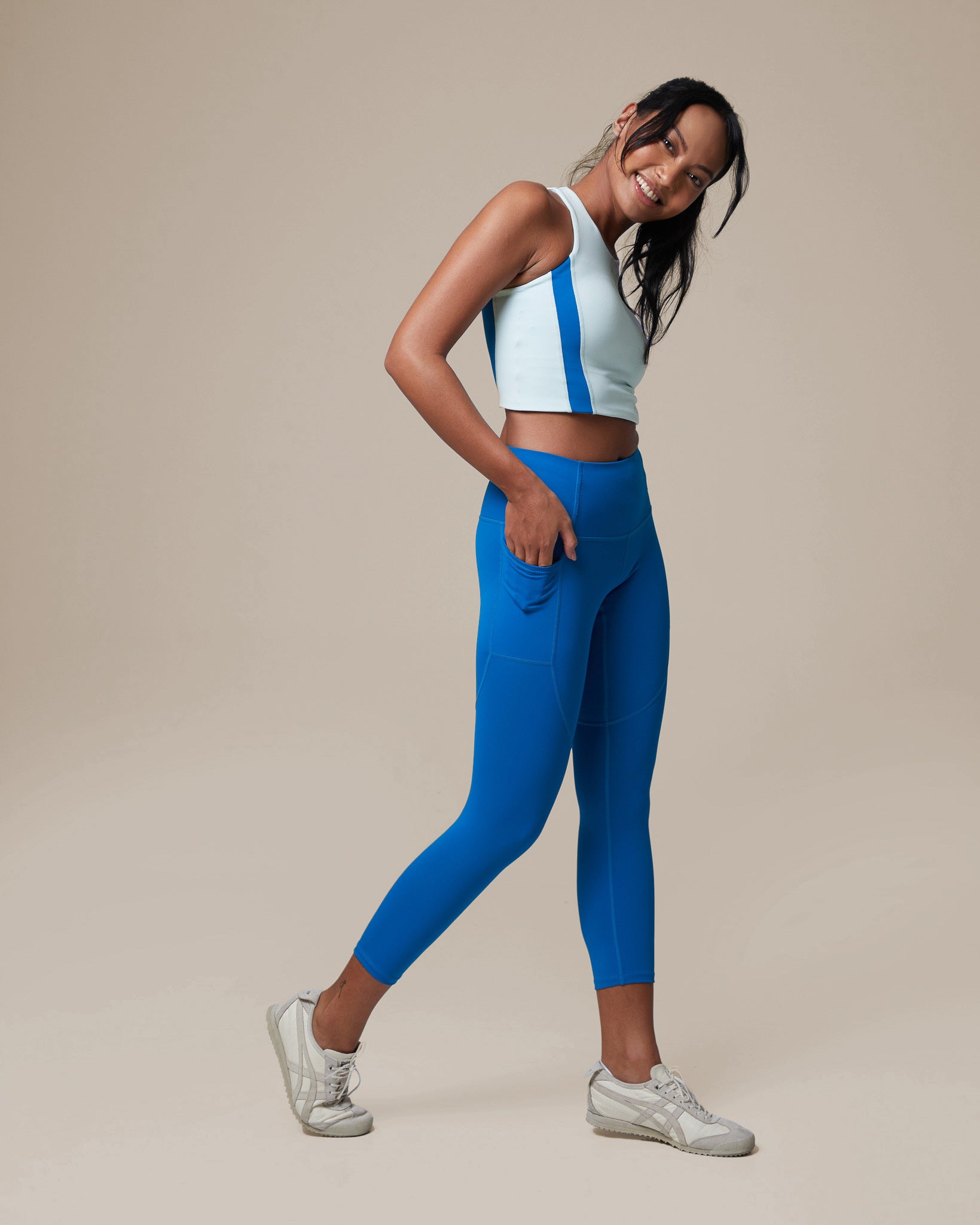 Vitamin Color Block Sports Bra