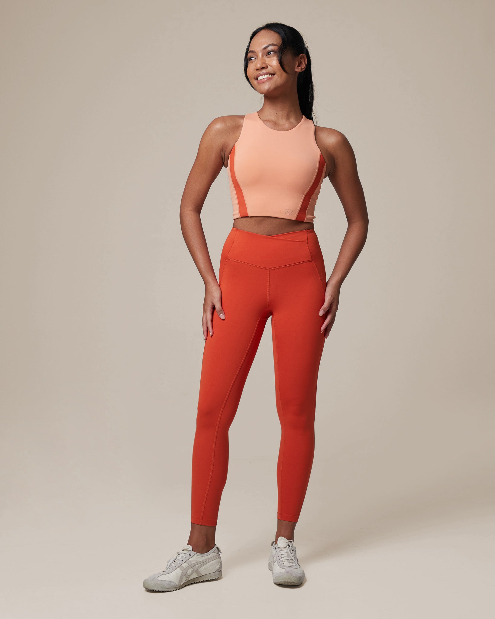 Vitamin Color Block Sports Bra