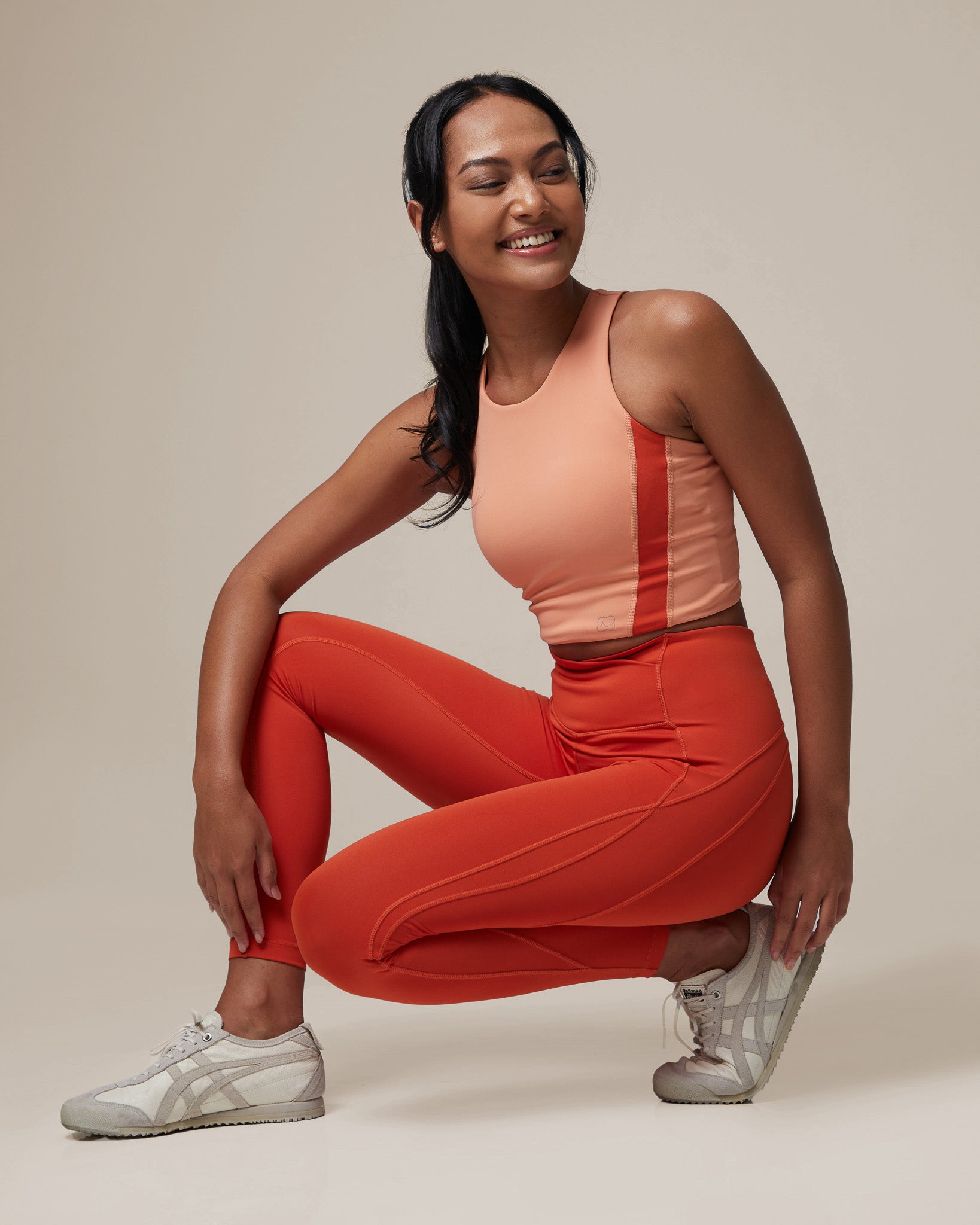 Vitamin Color Block Sports Bra