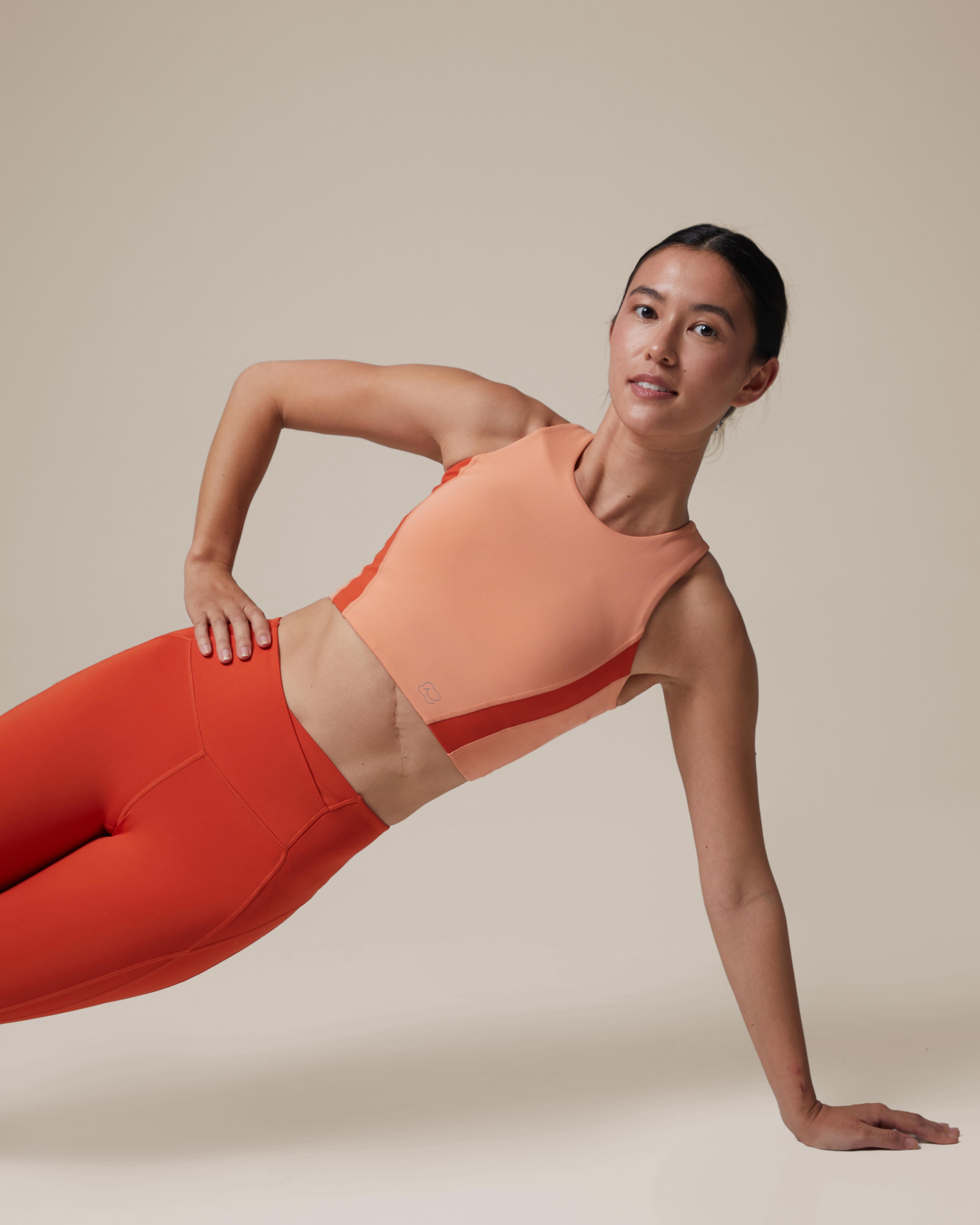 Vitamin Color Block Sports Bra