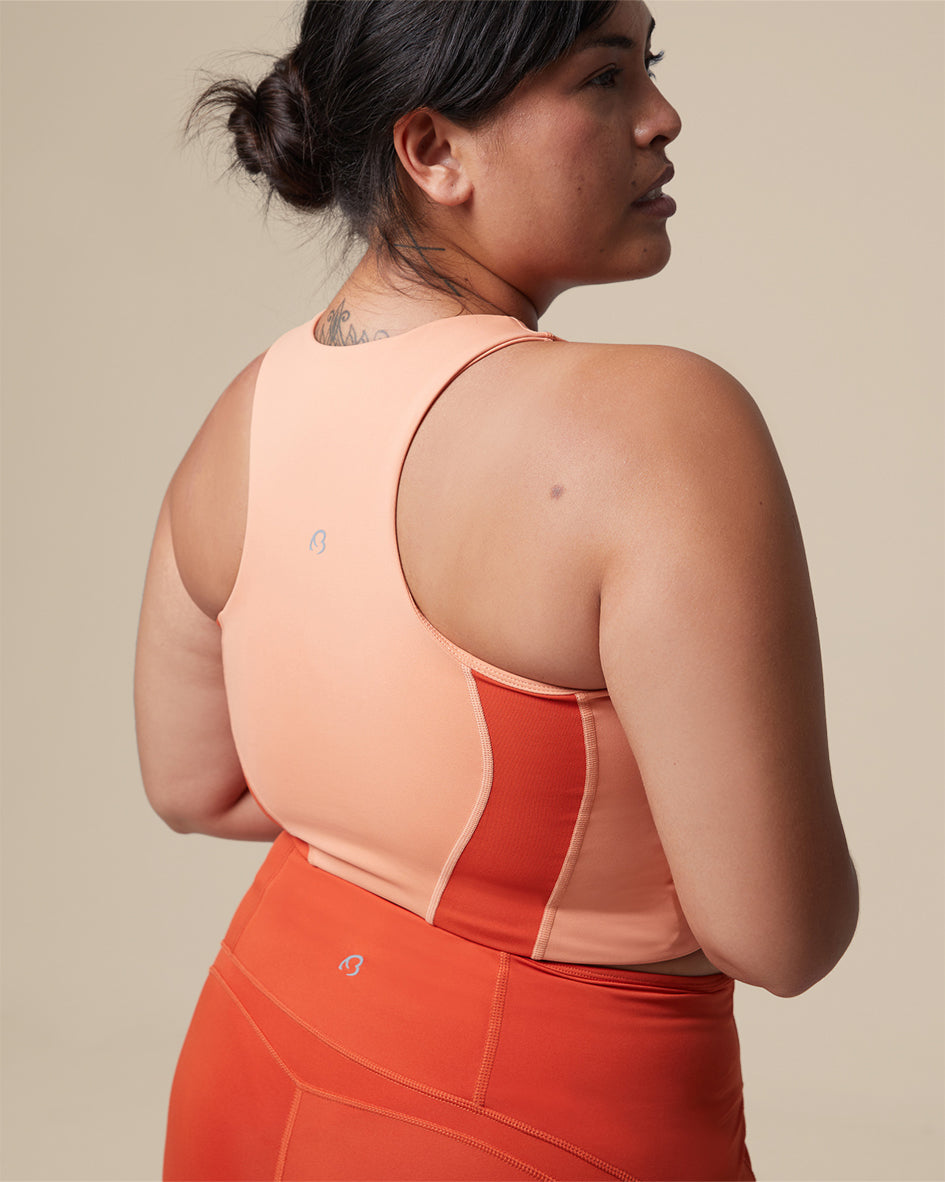 Vitamin Color Block Sports Bra