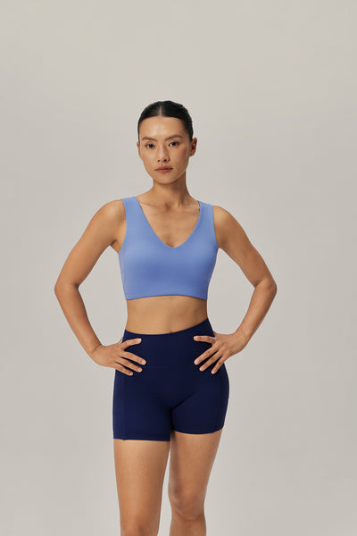 Rise & Shine V-Neck Sports Bra