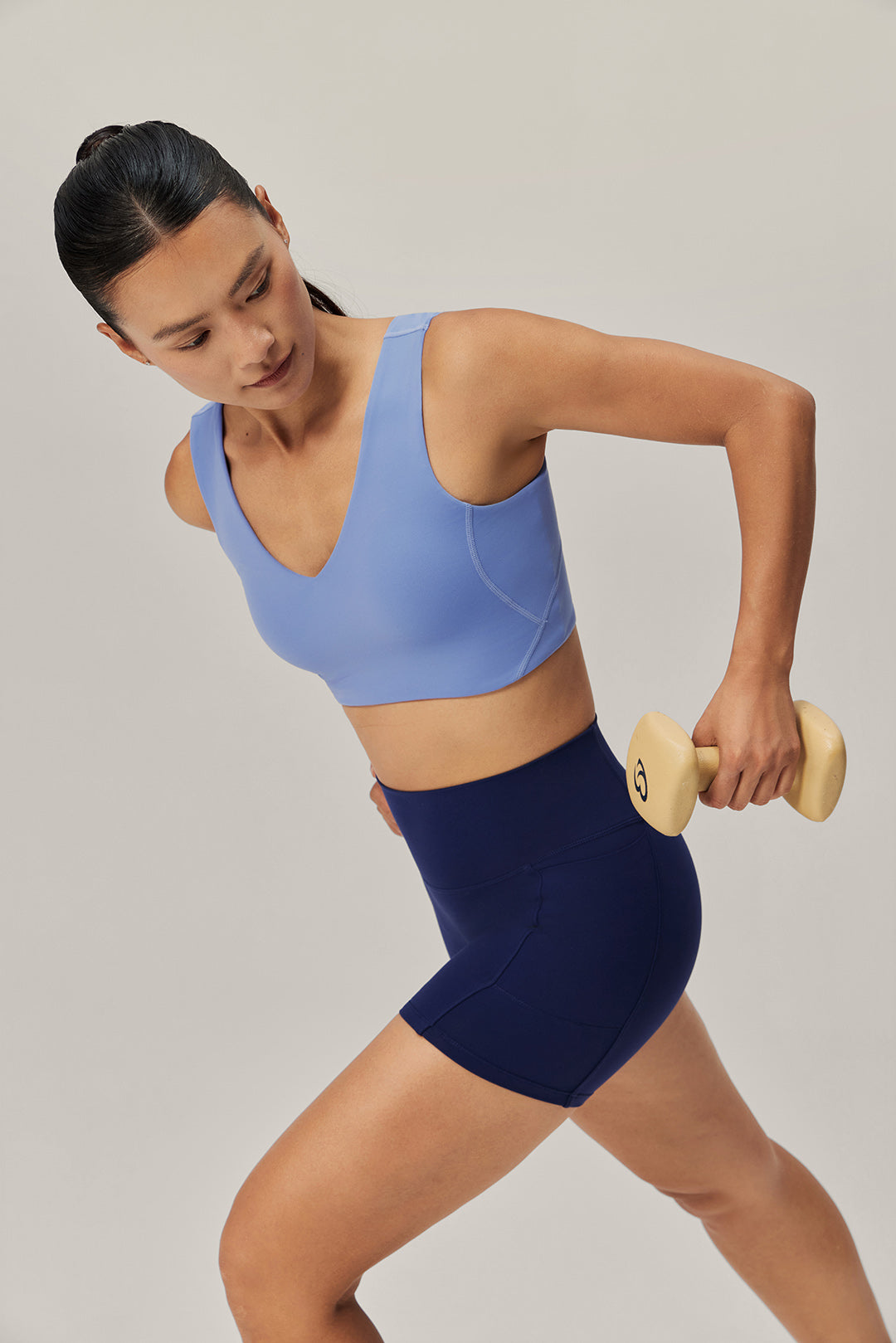 Rise & Shine V-Neck Sports Bra