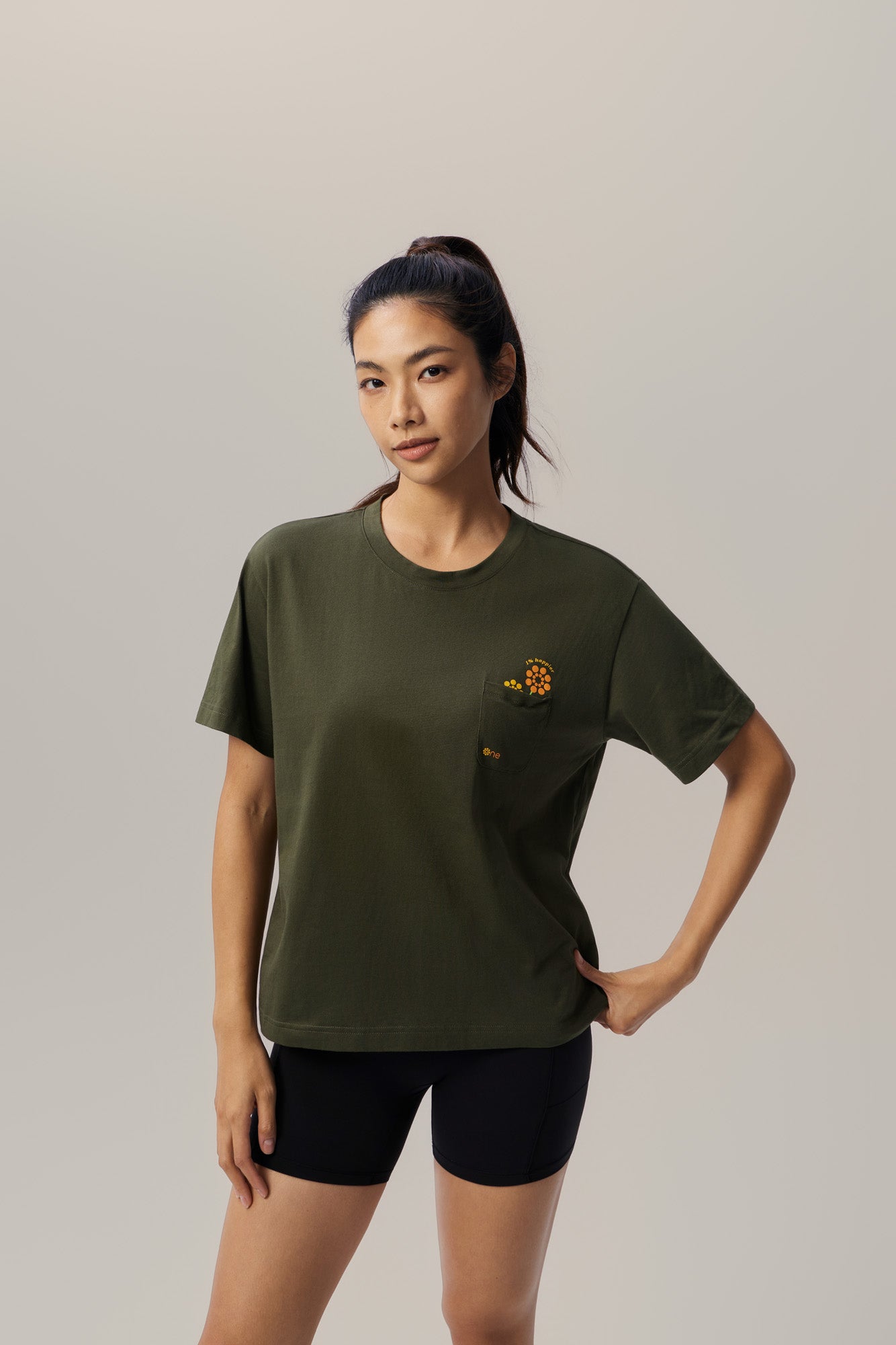 AirCotton Effortless Happy Oversized Tee