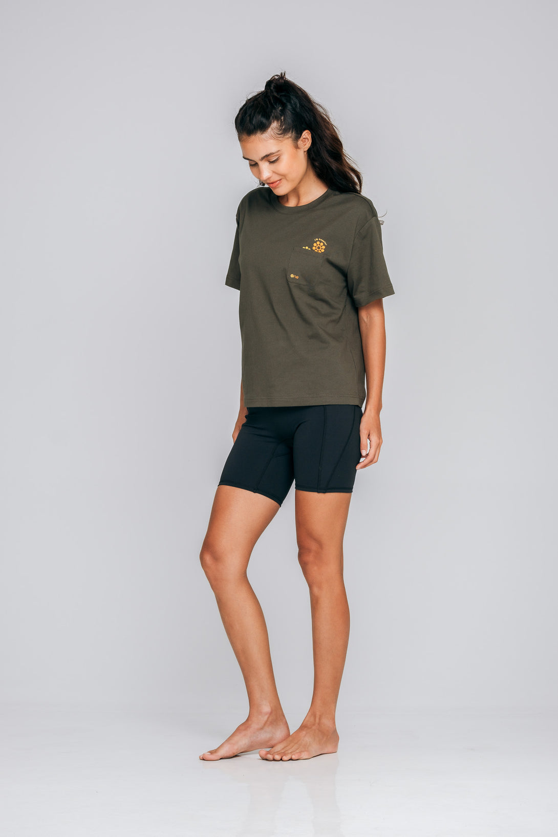 AirCotton Effortless Happy Oversized Tee - Alpine Forest product image 2