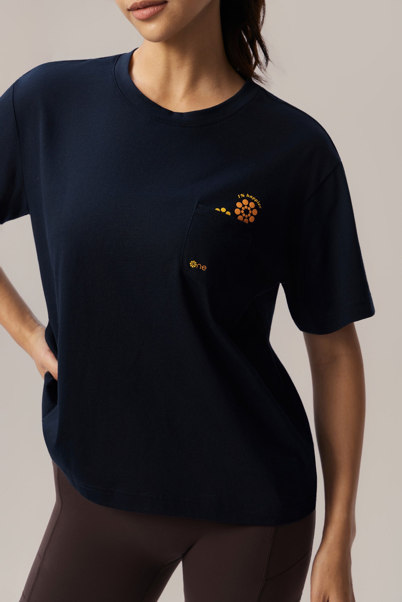 AirCotton Effortless Happy Oversized Tee