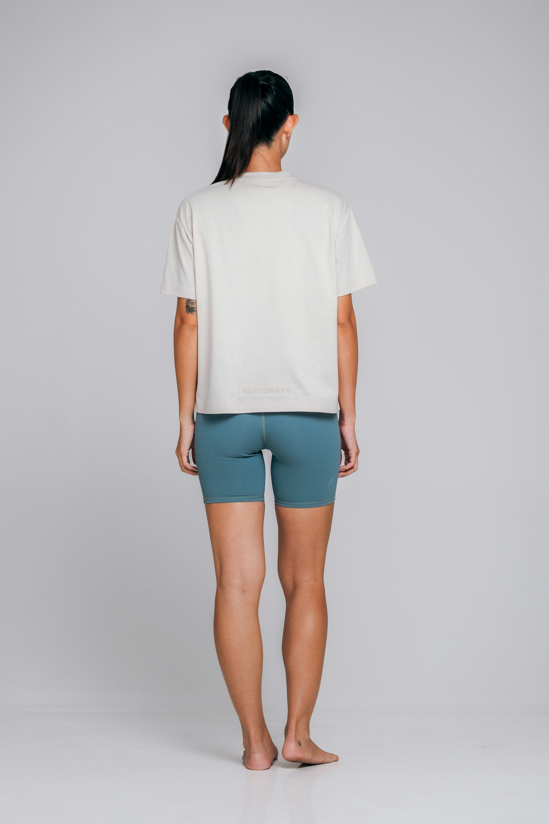 AirCotton Effortless Happy Oversized Tee - Vanilla Cloud product image 4