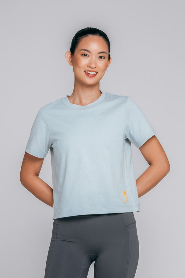 AirCotton Pure Happiness Regular Size Tee - Pistachio Butter product image 1