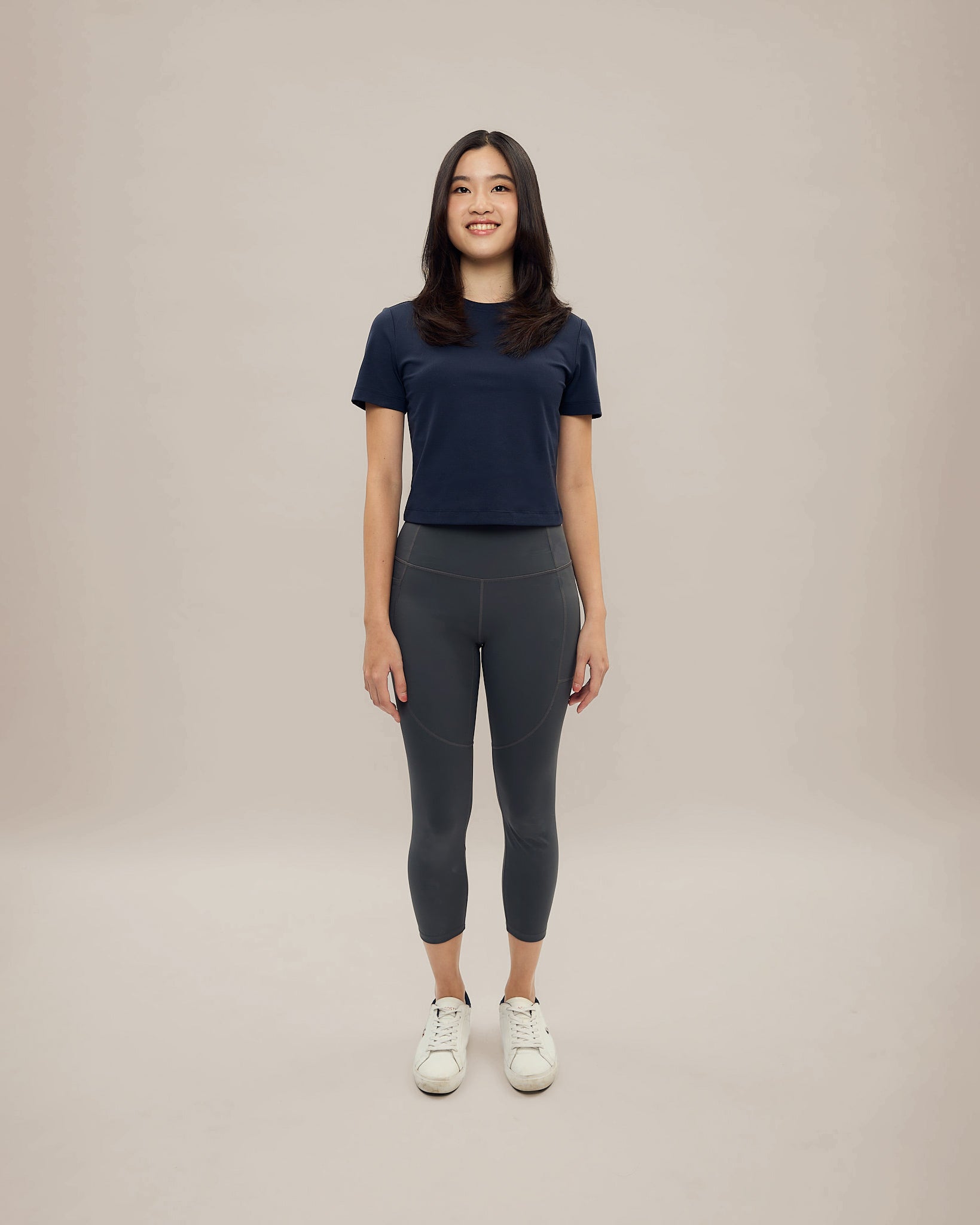 All Day Stretch Cropped Tee