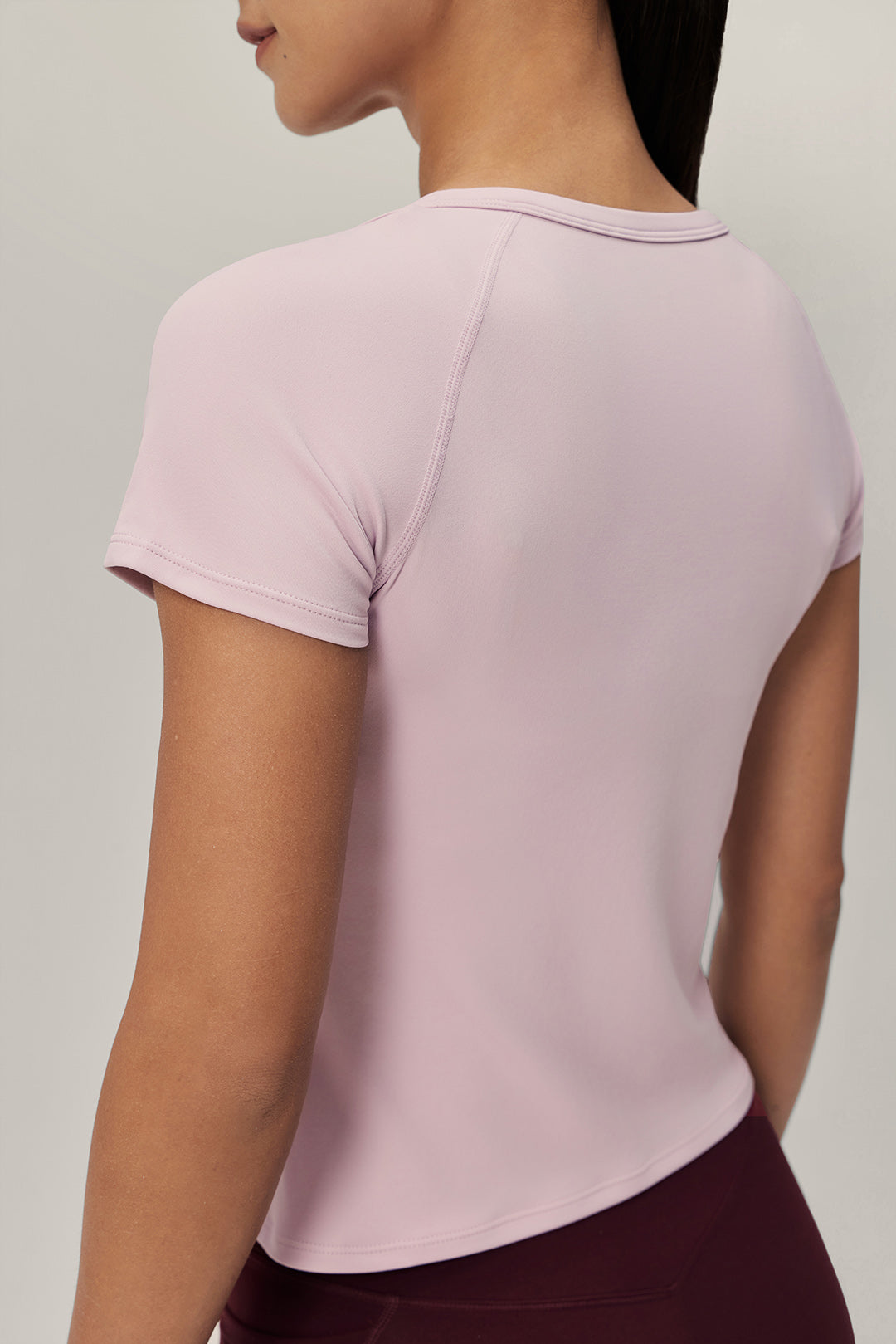 Breeze Ease Fitted Tee - Camellia Bloom product image 8