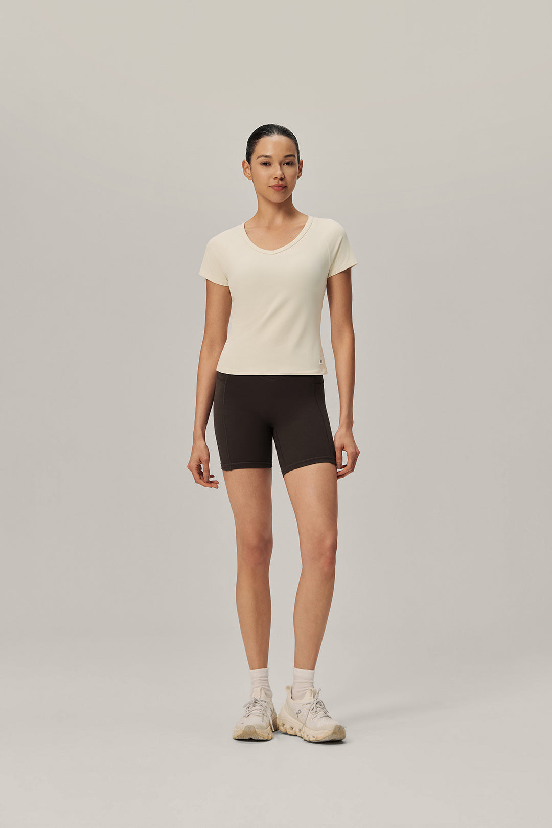 Breeze Ease Fitted Tee - Whipped Cream product image 2