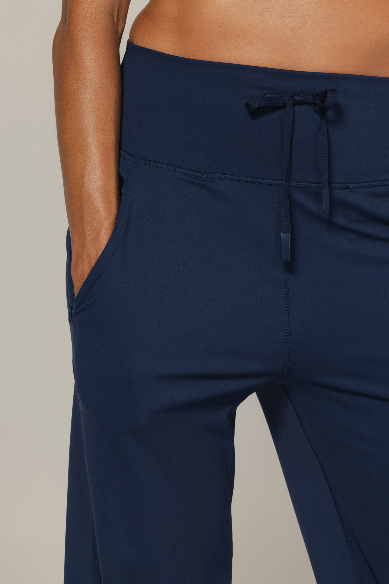 Drape Ease Wide Leg Pants - Deep Current product image 4
