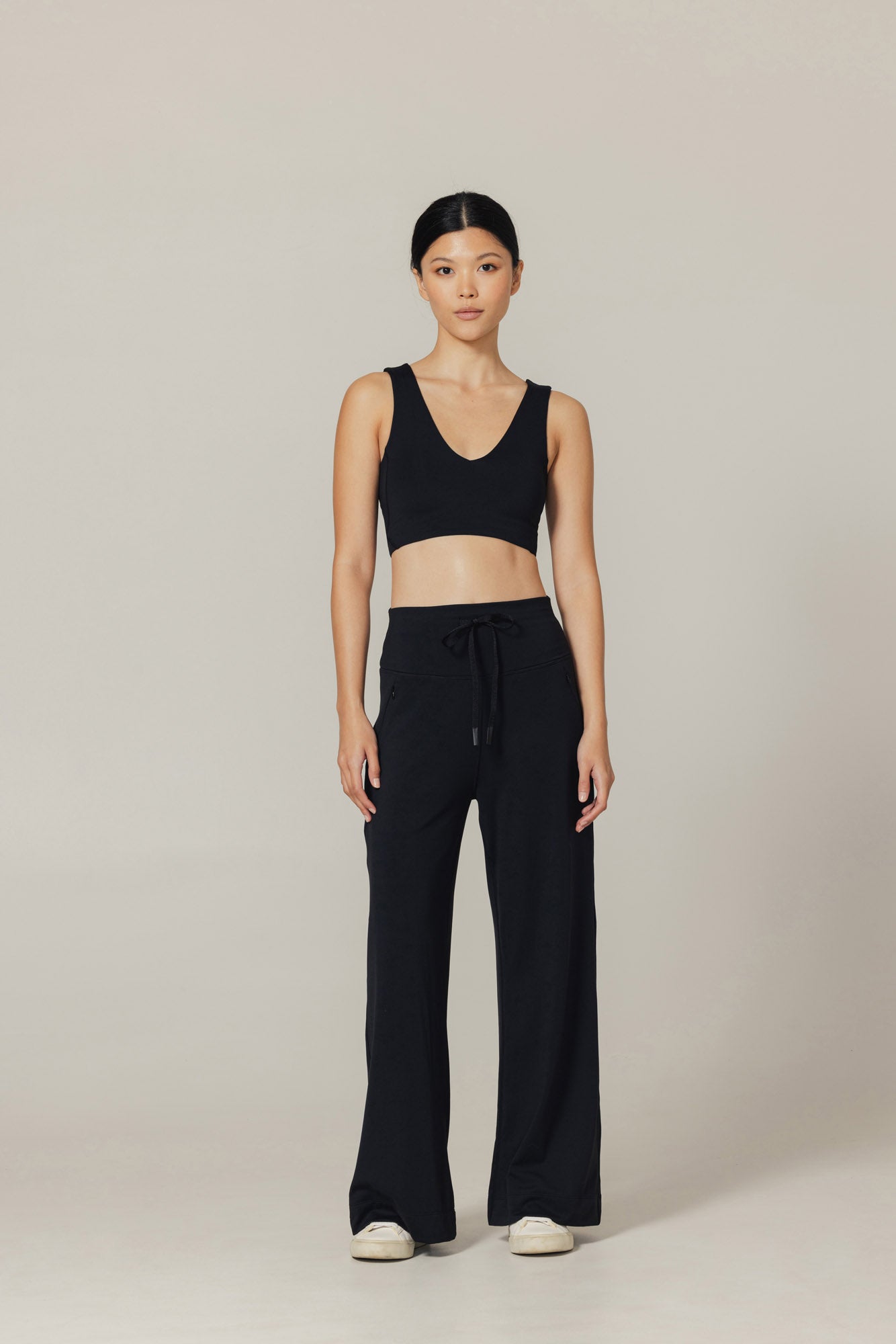 Drape Ease Wide Leg Pants - Star Eslipse product image 1