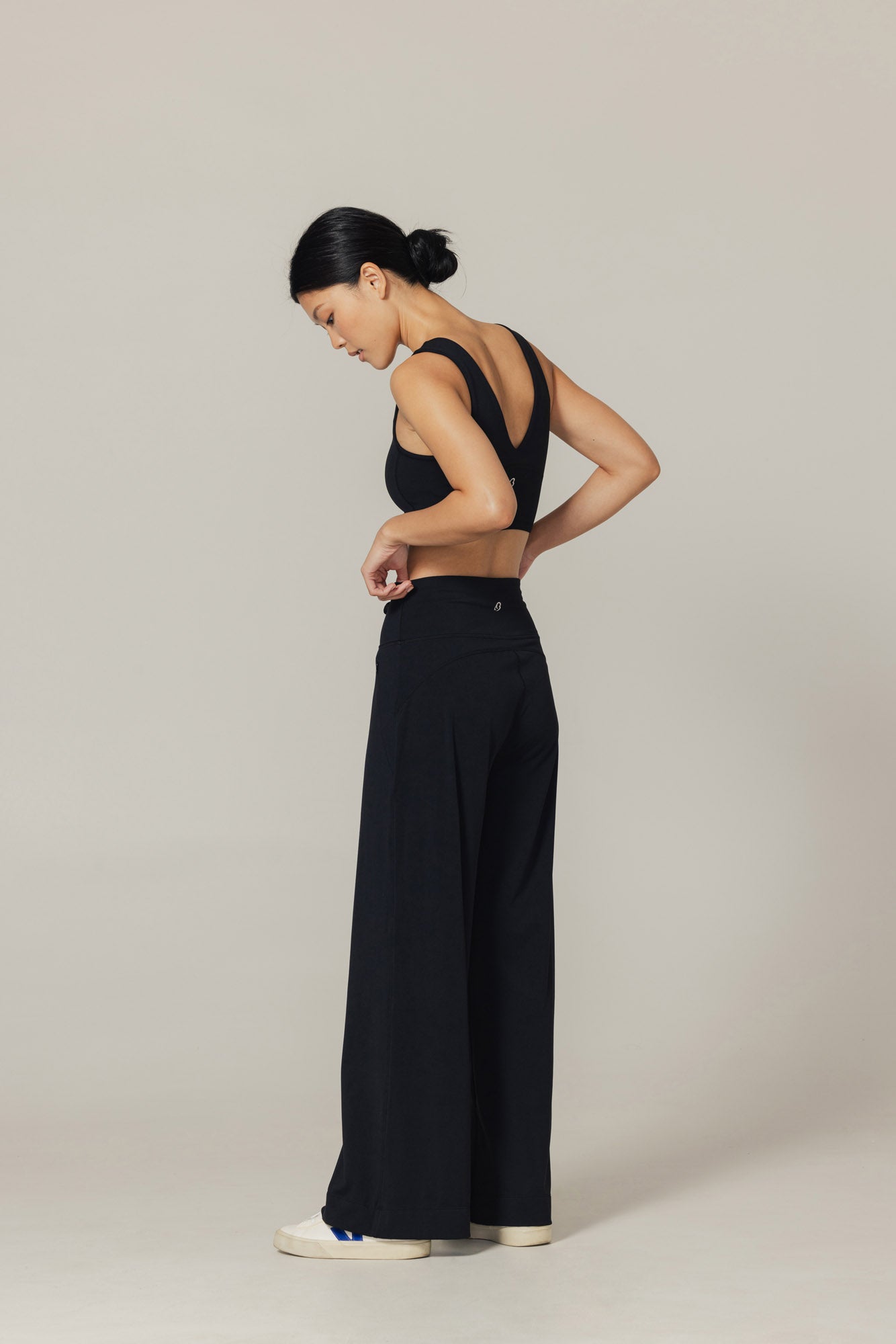 Drape Ease Wide Leg Pants - Star Eslipse product image 3