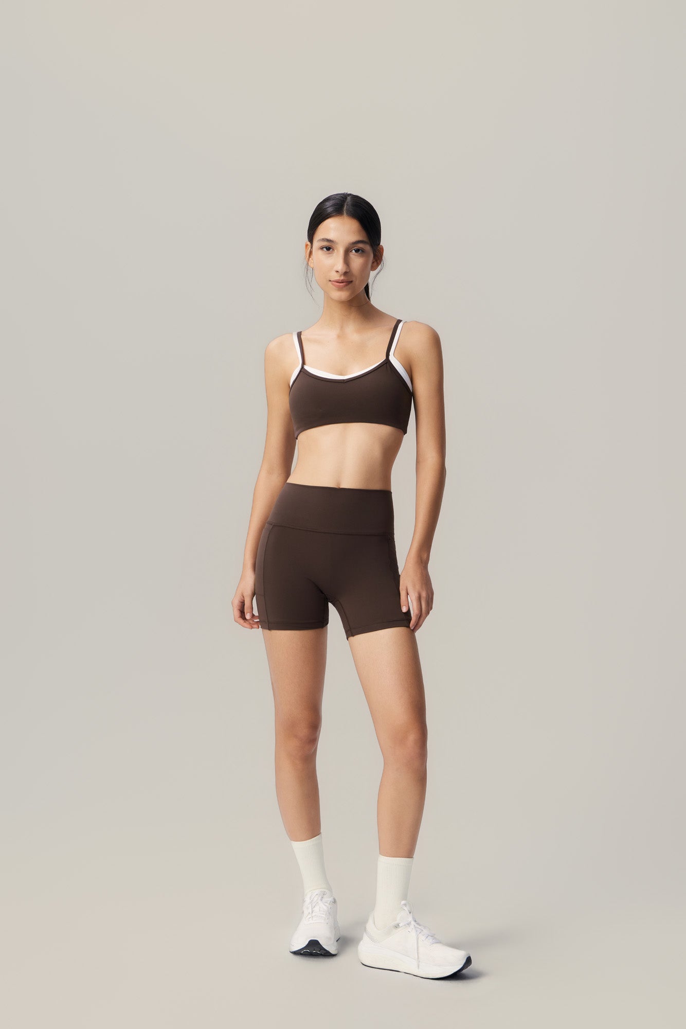 Duet Pace Sports Bra - Morning Espresso product image 1