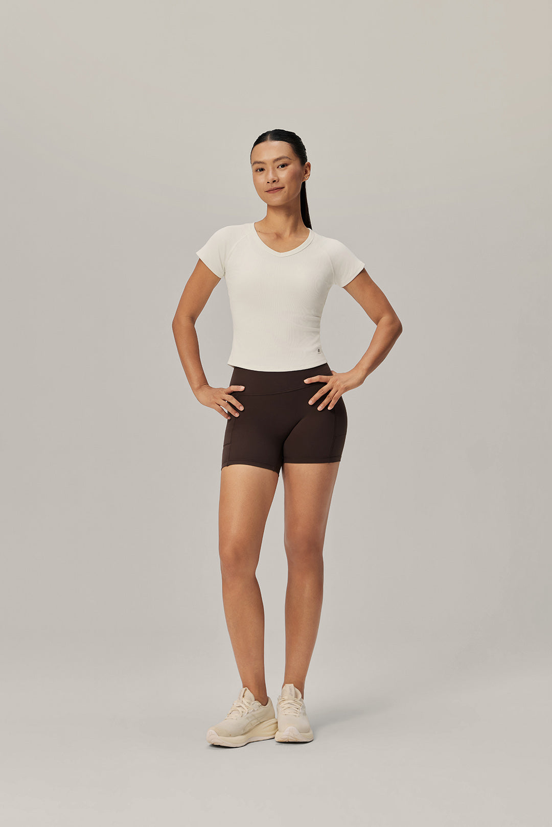 Everyday Essential Ribbed Tee - Coconut Fresh product image 2