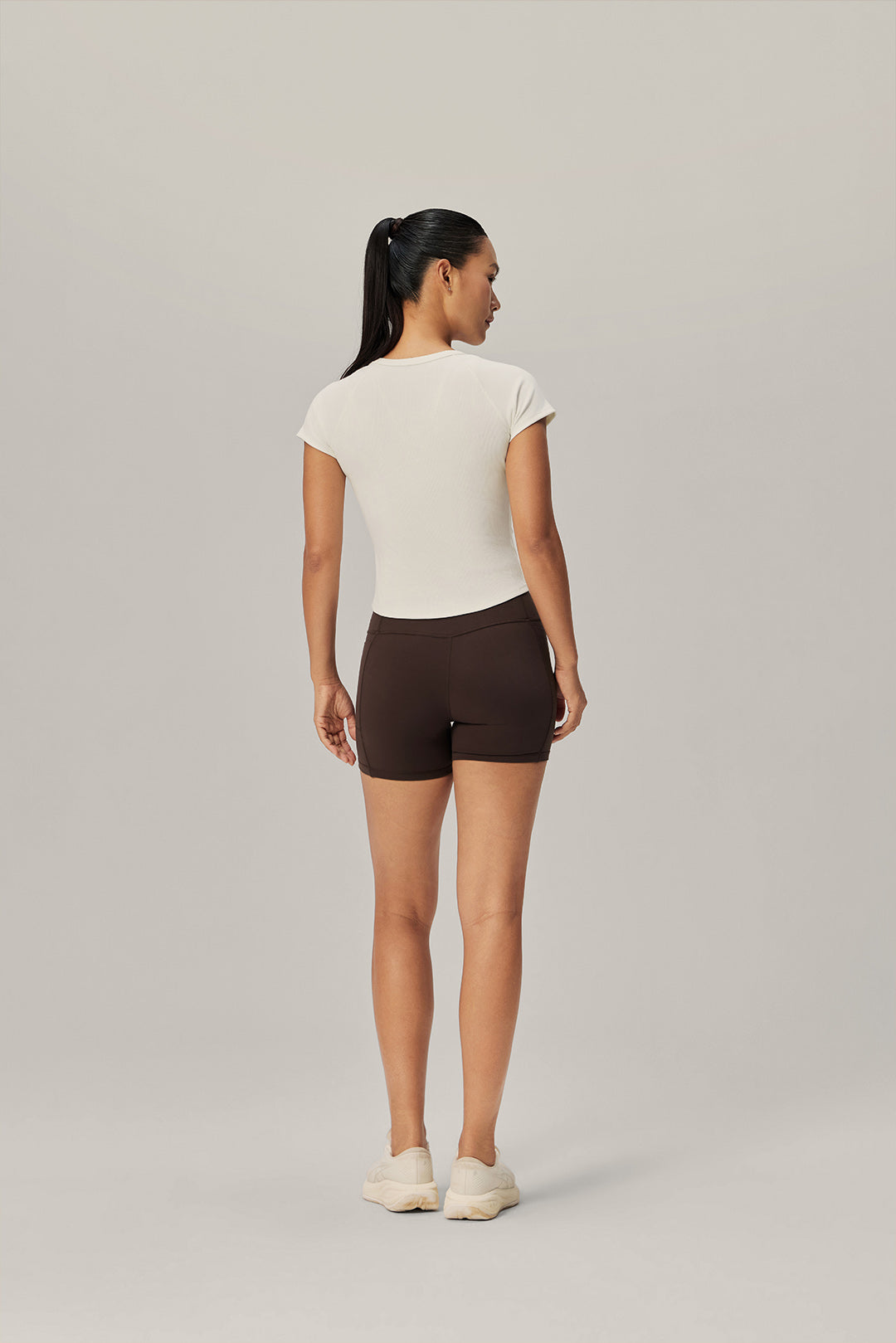 Everyday Essential Ribbed Tee - Coconut Fresh product image 3