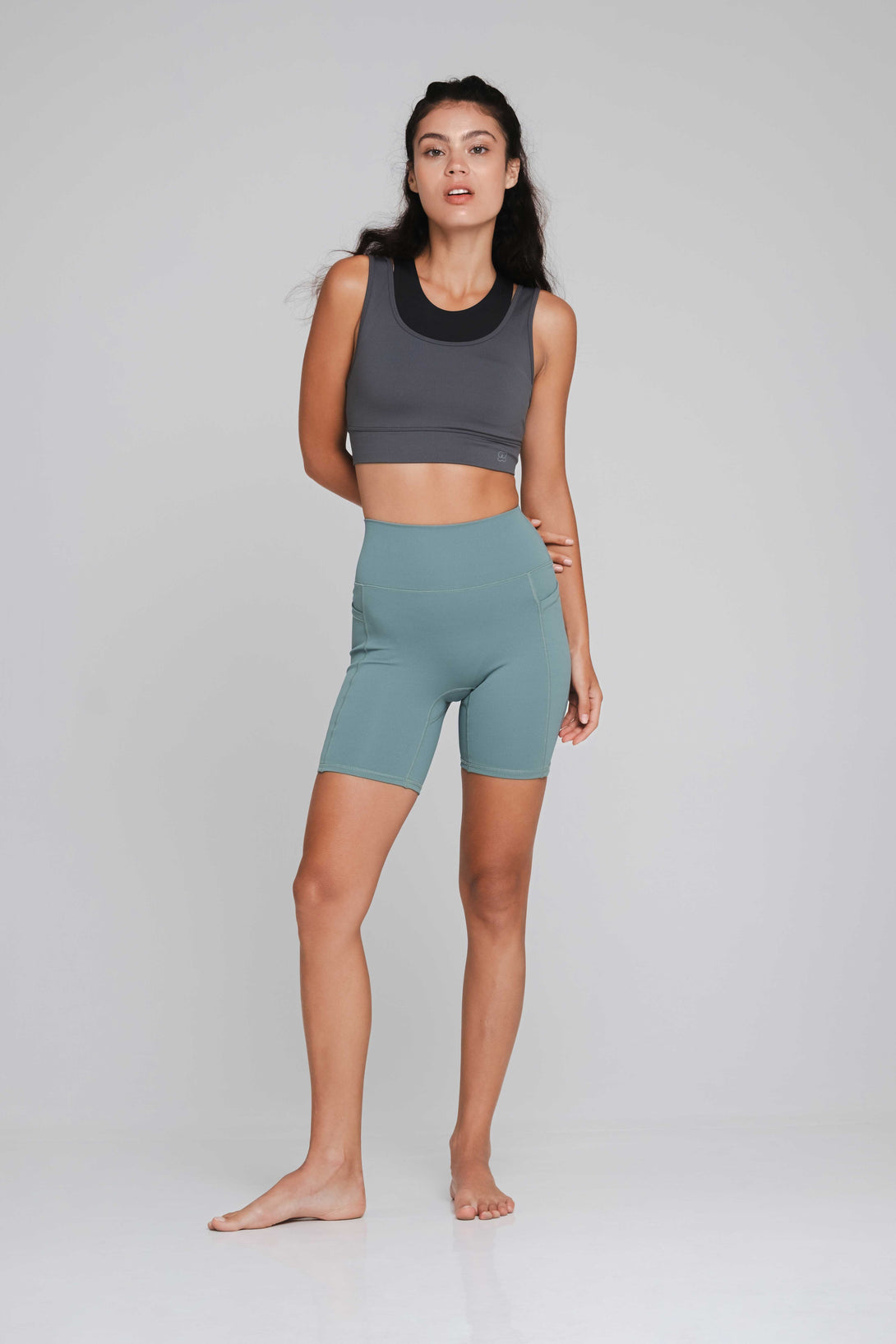 No Sweat Secret Pocket 6-Inch Short (Limited Edition) - Serene Sage product image 3