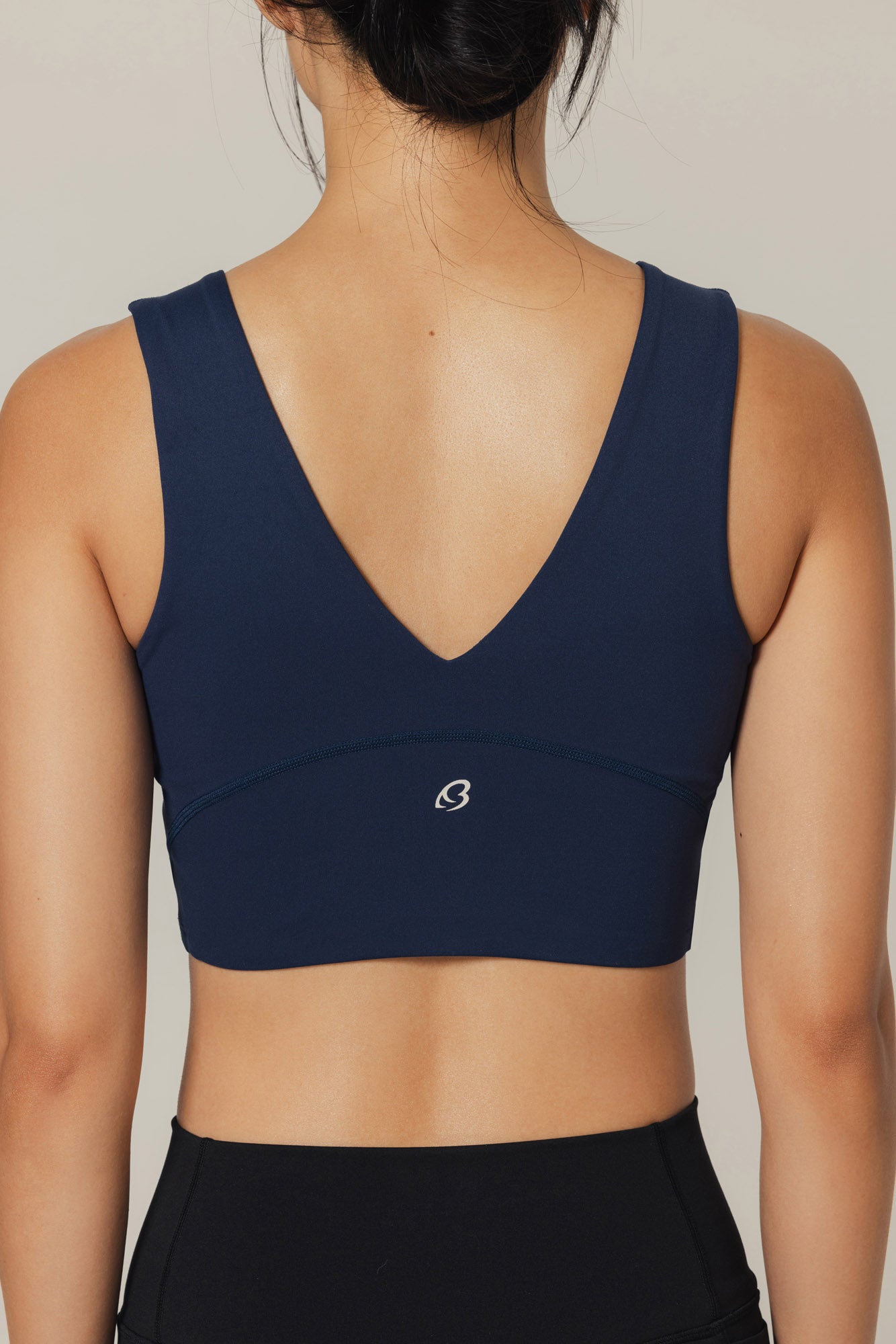 Rise & Shine V-Neck Sports Bra - Deep Current product image 5