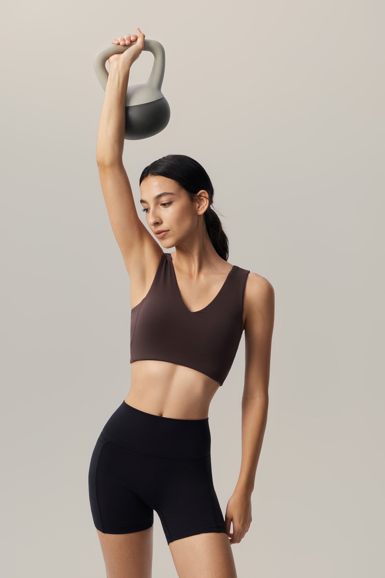 Rise & Shine V-Neck Sports Bra