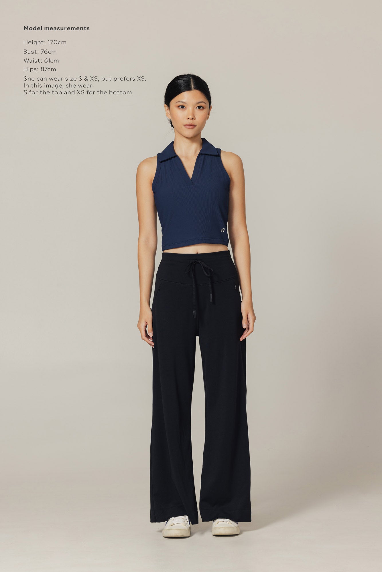 Sculpted Ease Padded Polo Tank - Deep Current product image 8